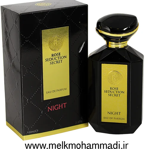 عطر ادکلن زنانه ویکتوریا سکرت نایت فراگرنس ورد رز سداکشن سکرت نایت (Fragrance World Victoria Secret Night)100 میل