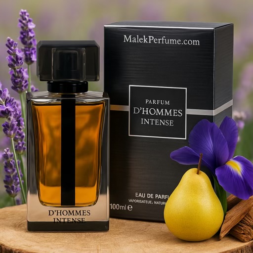 عطر ادکلن مردانه دیور هوم اینتنس فراگرنس ورد ۱۰۰ میل (Fragrance World Dior Homme Intense)