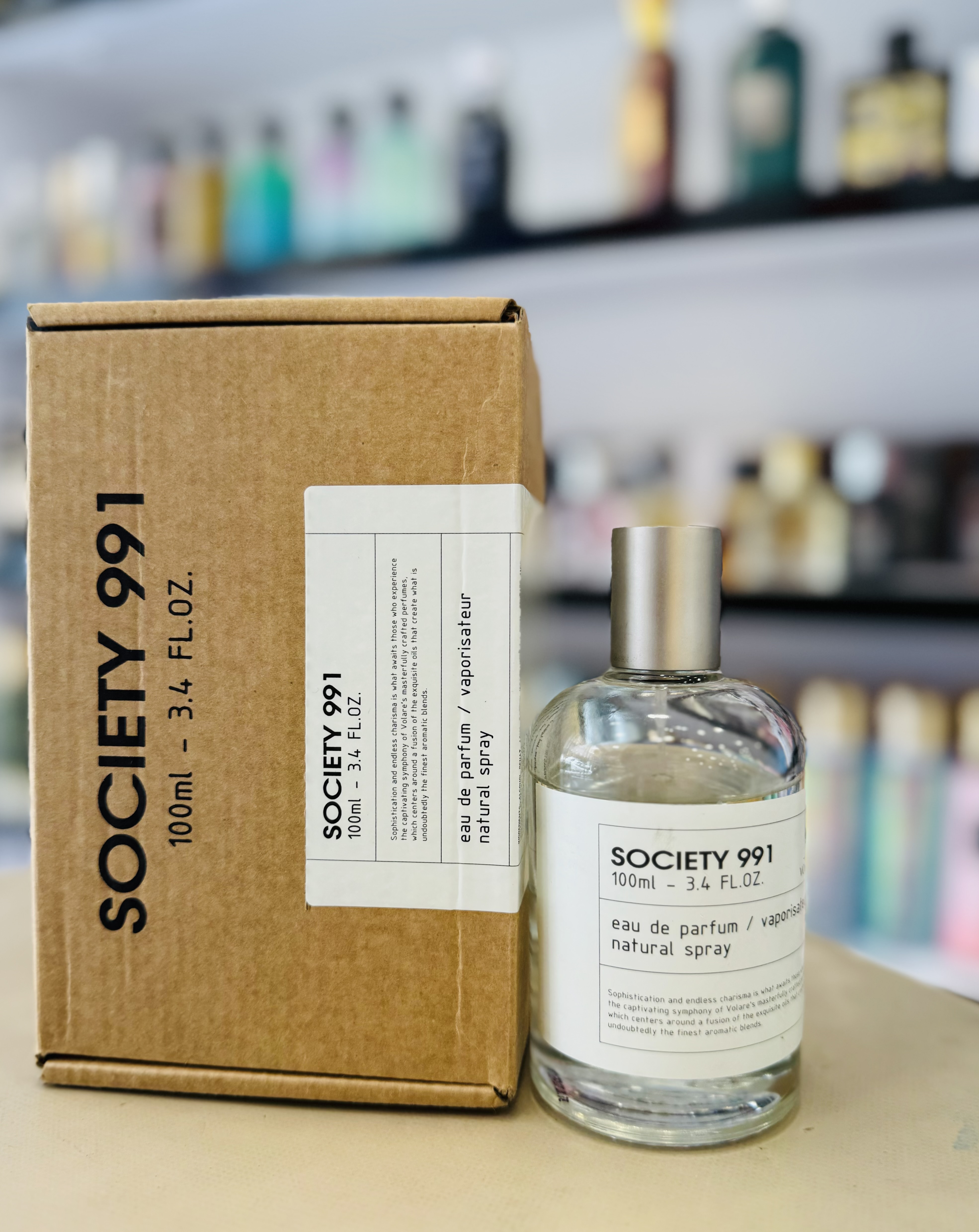 ادوپرفیوم سوسایتی 974 ولار 100 میل | Society 974 Volare مشابه لالیک سانتال 33
