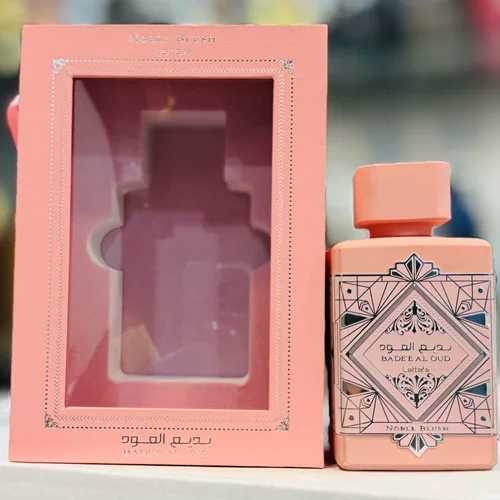 ادوپرفیوم زنانه لطافه بدیع العود نوبل بلاش صورتی Lattafa Bade’e Al Oud Noble Blush حجم ۱۰۰ میل
