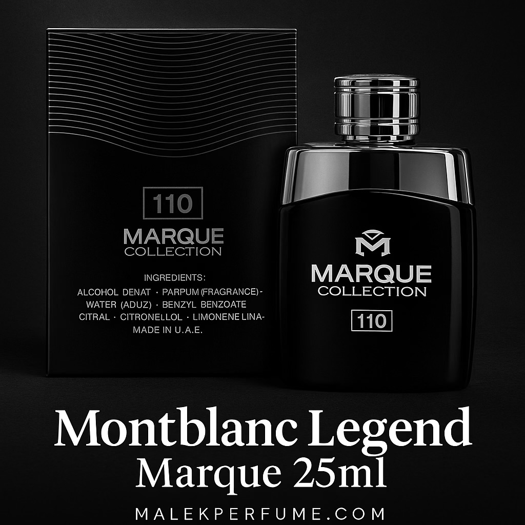 ادکلن مونت بلنک لجند ۲۵ میل مارکویی کد 110 | Montblanc Legend Marque 25ml