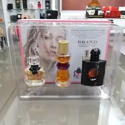 ست گیفت باکس ادکلن های زنانه 25 میل بلک اپیوم-مانیفستو و مون پاریس برند کالکشن