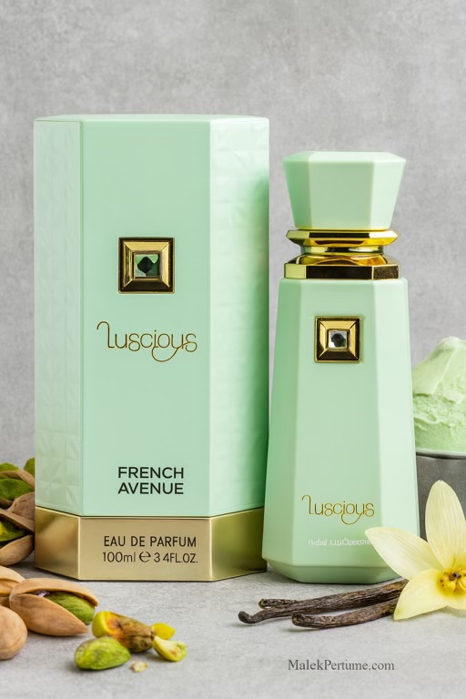 ادکلن اف ای پاریس لوسیوس فرنچ اونو Luscious French UNO رایحه یام پستشیو جلاتو 33 حجم 100 میل