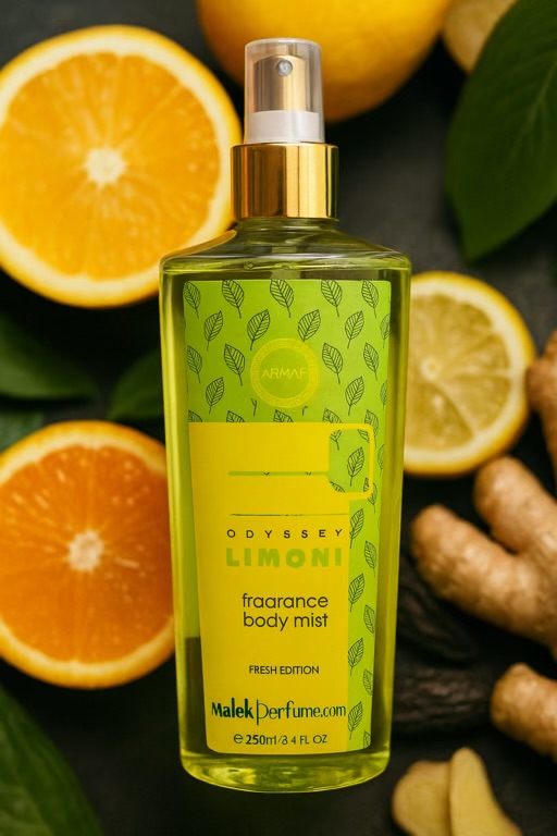 بادی میست اودیسه لیمونی 250 میل | Odyssey Limoni | رایحه مرکباتی و زنجبیل