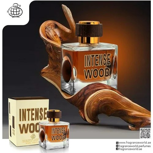 عطر ادکلن اینتنس وود مردانه فراگرنس ورد ۱۰۰ میل | Fragrance World Intense Wood