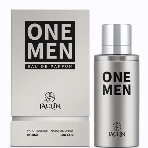 ادکلن 212 نقرهای مردانه جکلین Jaclin ONE MEN حجم 100 میل | عطریات ملکمحمدی