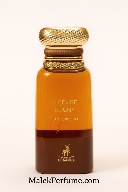ادکلن ادوپرفیوم زنانه و مردانه اینسنس ابونی شرکت الحمبرا Incense Ebony Alhambra (مشابه رایحه تام فورد ابنه فیوم Tom Ford Ebene Fume) حجم ۸۰ میلی لیتر