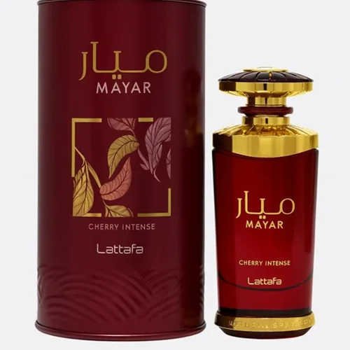 ادکلن لطافه میار چری اینتنس Mayar Cherry Intense حجم ۱۰۰ میل | عطر زنانه شیرین و میوهای