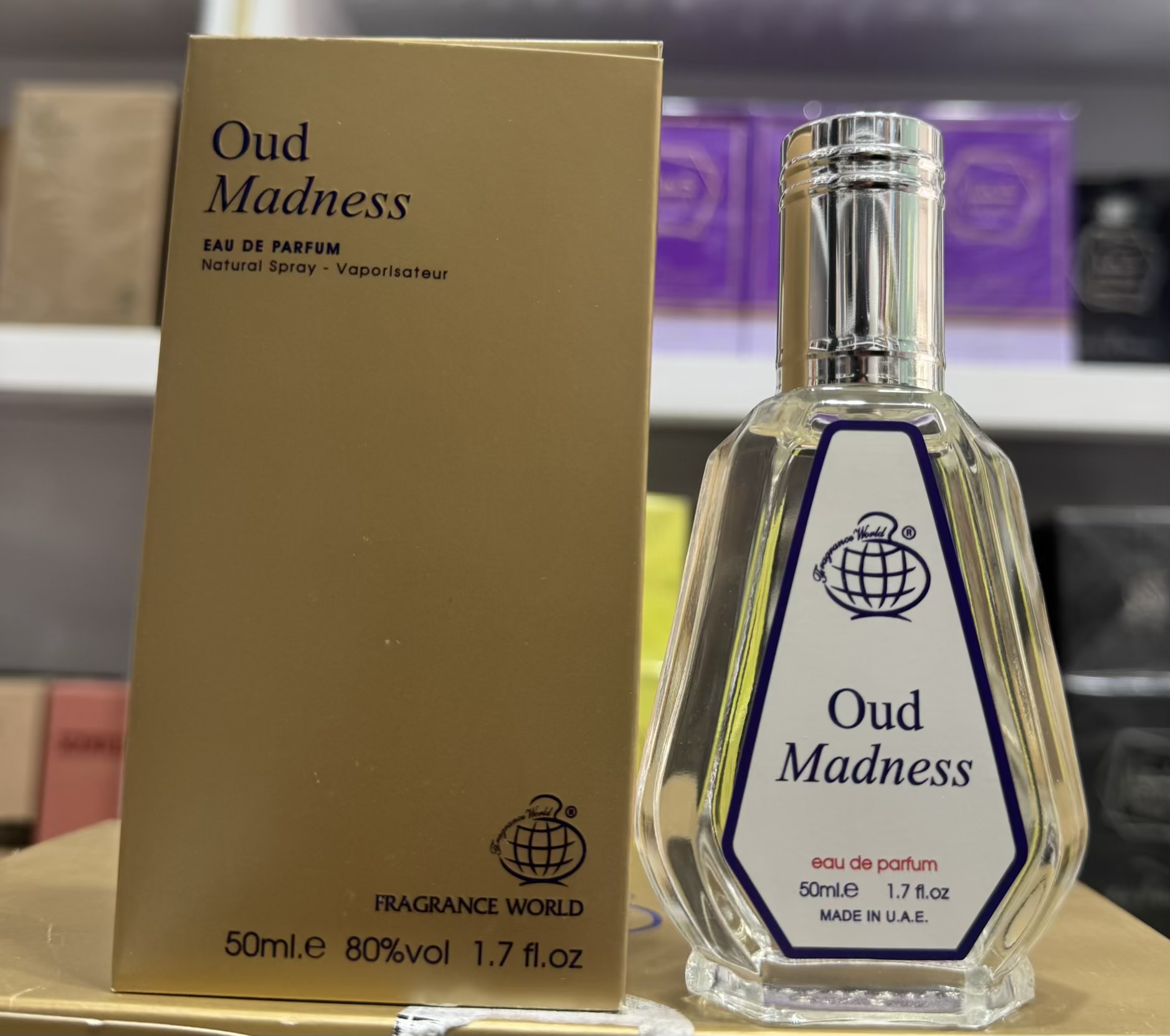 ادکلن عود مدنس Oud Madness  مشابه عود ماراکوجا 50 میل فرگرانس ورد