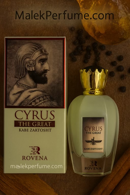 ادکلن روونا کورش کبیر Kabe Zartosht | مشابه لنجد قهوه‌ای حجم 100 میل | عطریات ملک‌محمدی