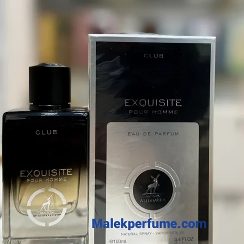 ادکلن الحمبرا مدل کلاب اکسکوزیت پور هوم مشابه جیونچی سوسایتی حجم ١٠٠ میل