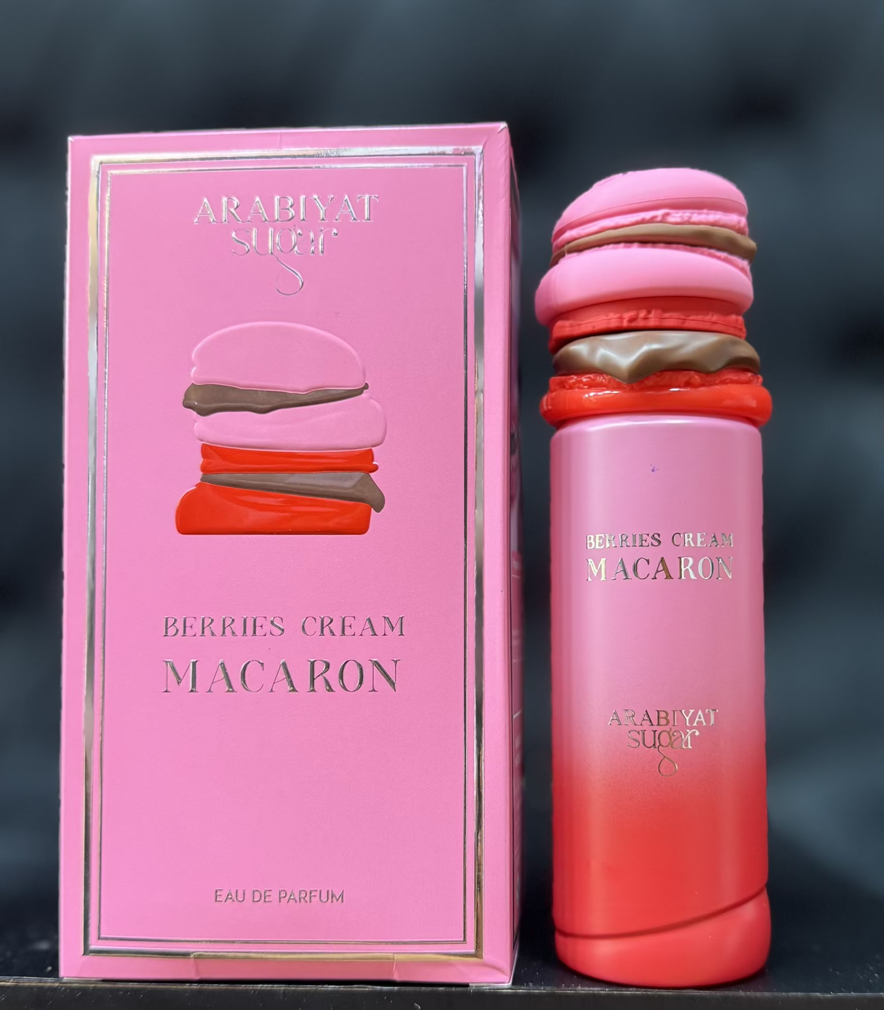 ادکلن بریز کرم ماکارون عربیات پرستیژ حجم 100 میل Berries Cream Macaron