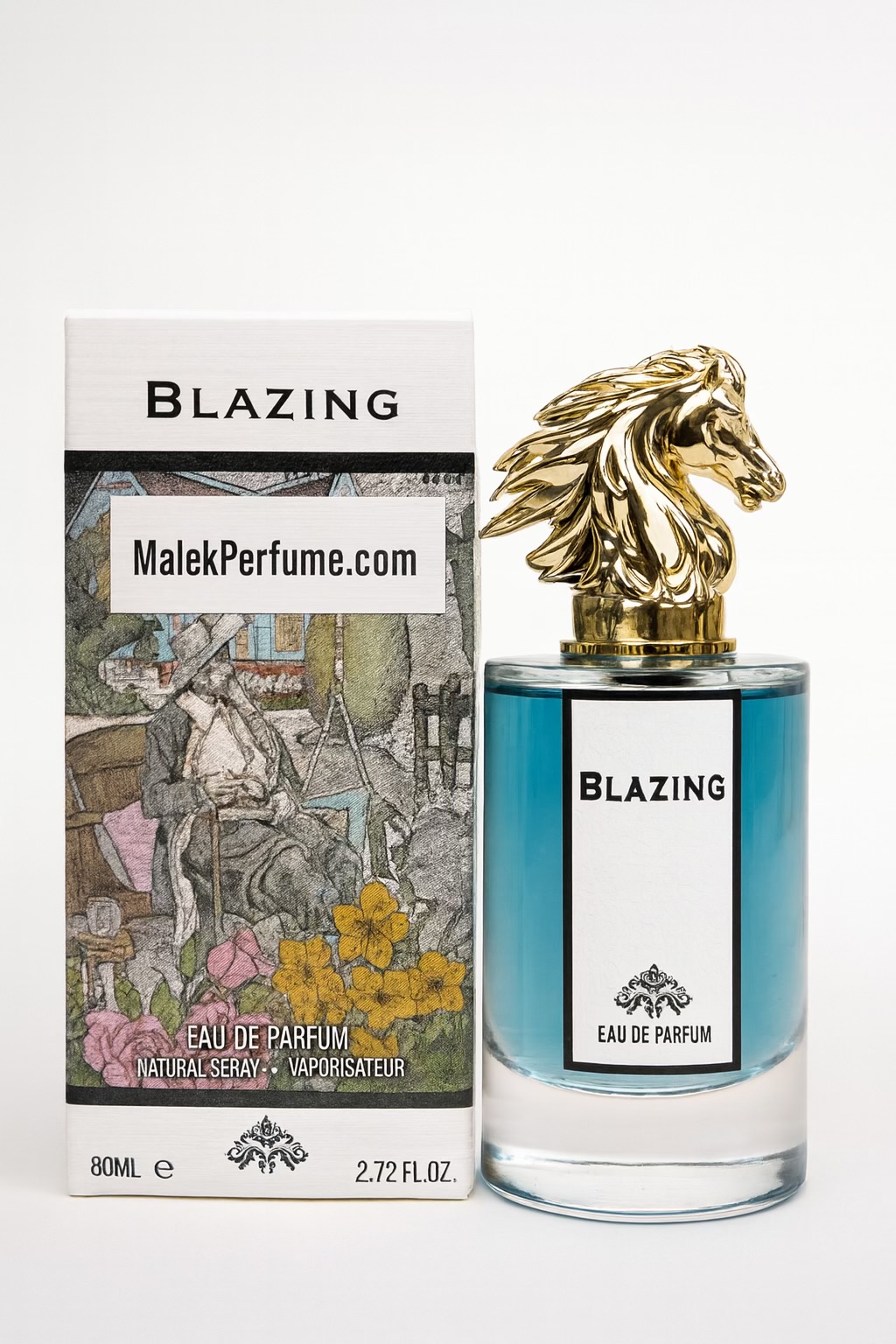 ادکلن مردانه فراگرنس ورد بلازینگ ۸۰ میل | مشابه پنهالیگونز Blazing Mister Sam