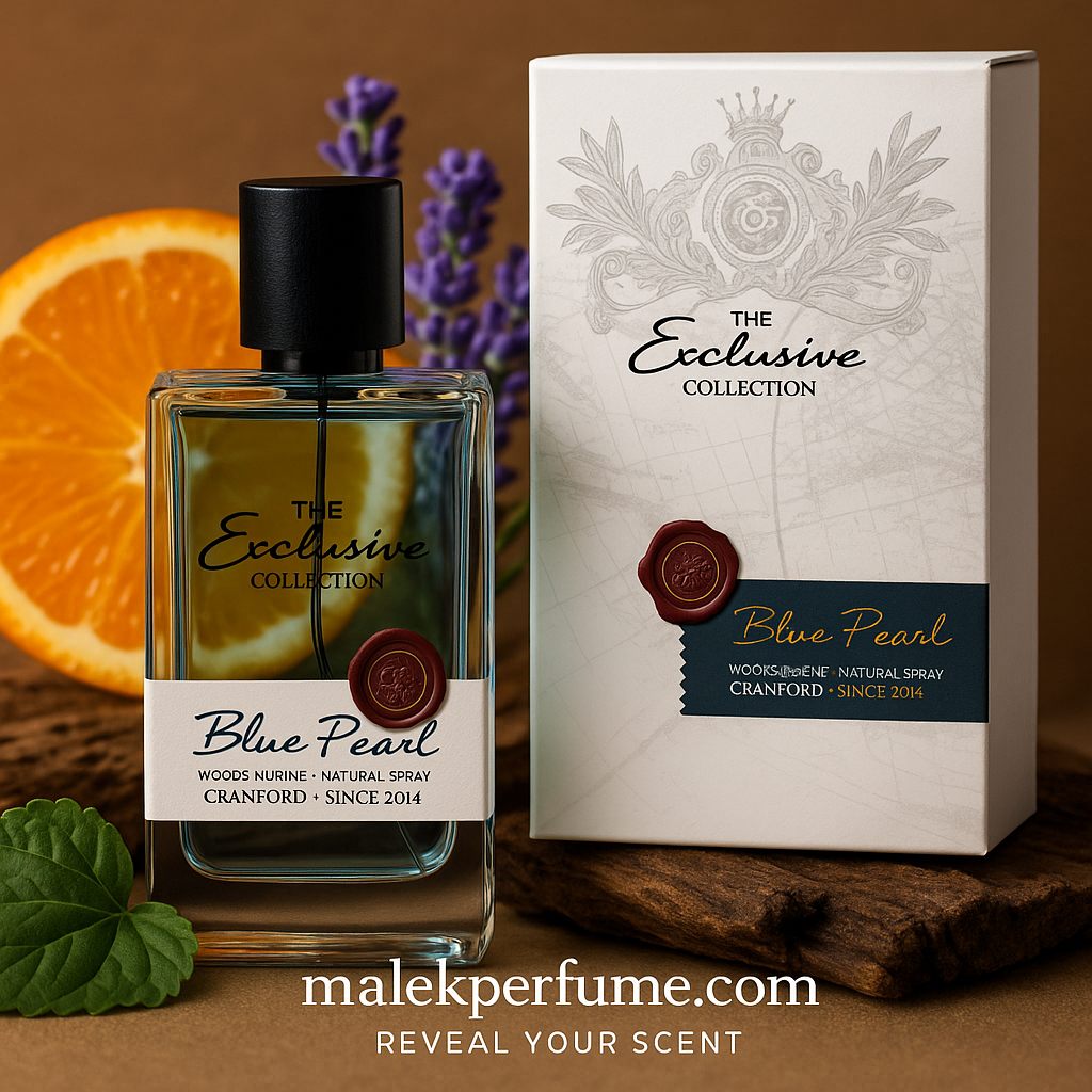ادکلن بلو پرل کرانفورد (Blue Pearl Cranford) – اکسترا د پرفیوم مردانه شیک و خنک 125 میل