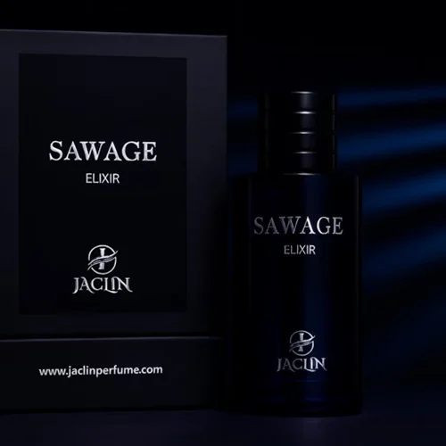 ادکلن ساواج الکسیر جکلین Jaclin Sawage Elixir حجم 100 میل | عطریات ملکمحمدی