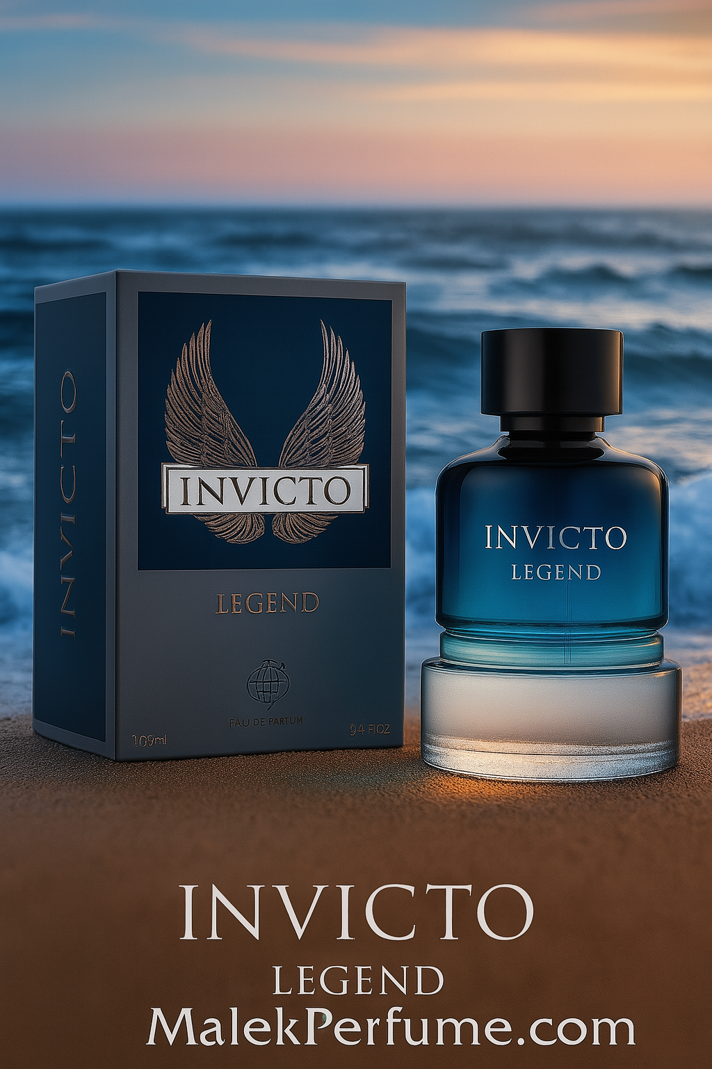 ادکلن اینوکتوس لجند فرگرانس ورد مردانه ۱۰۰ میل | Invictus Legend Fragrance World
