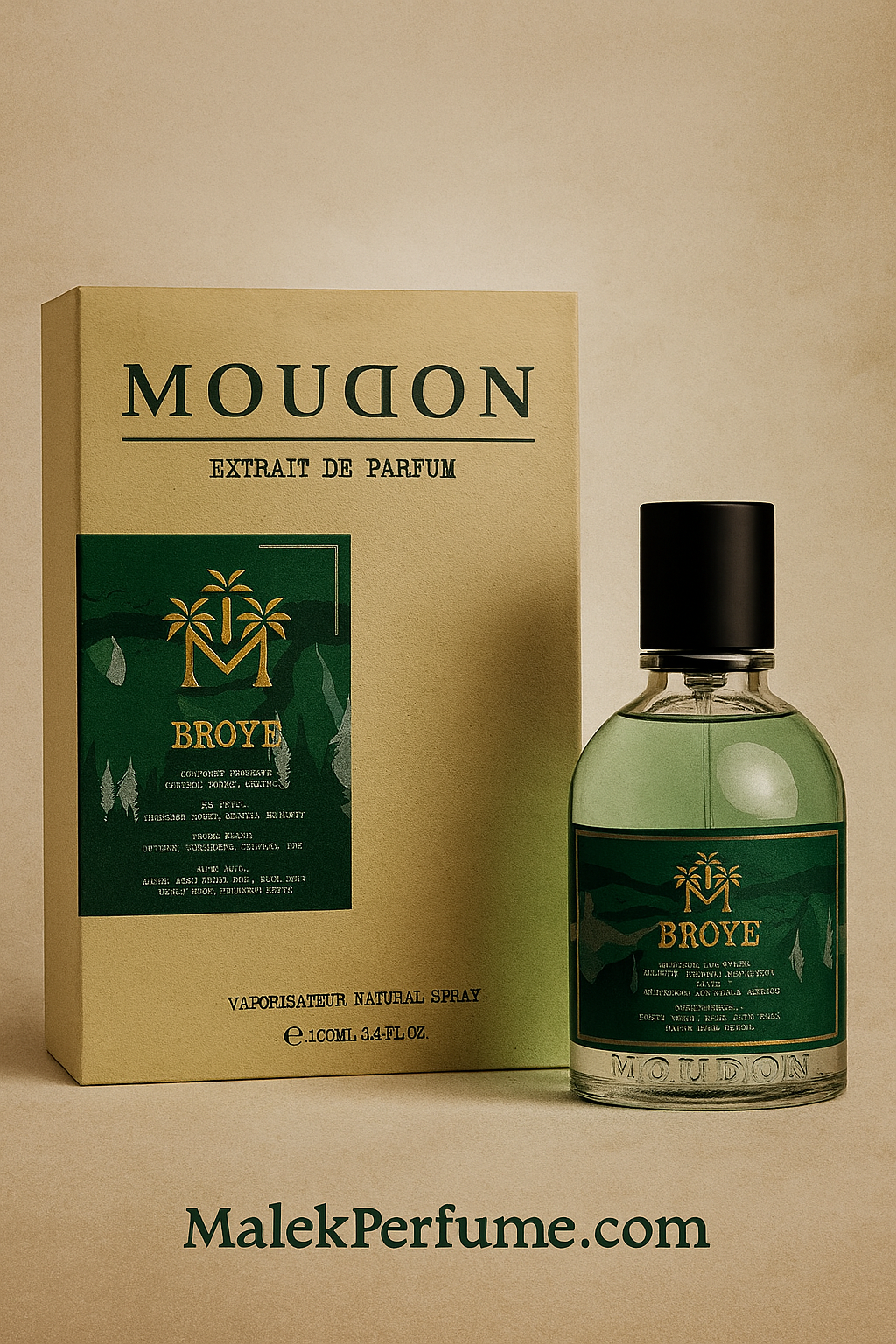 اکسترا پرفیوم اسپرت مودون مدل BROYE حجم ۱۰۰ میل | Moudon BROYE Extrait De Parfum