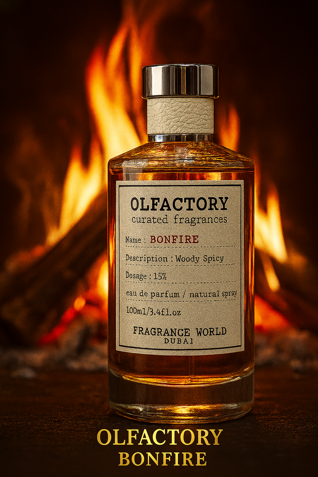 ادکلن فراگرنس ورد مدل اولفکتوری بانفایر رایحه میسون مارژیلا بای د فایرپلیس ۱۰۰ میل