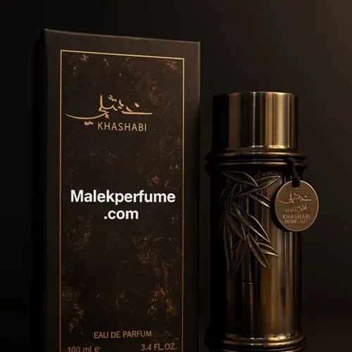 عطر ادوپرفیوم مردانه لطافه مدل خشبی KHASHABI رایحه تند و گرم ۱۰۰ میل | Lattafa Khashabi