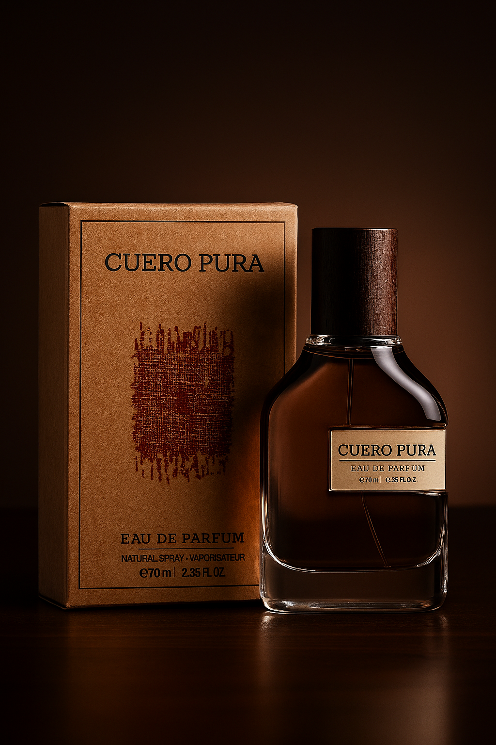 عطر ادکلن کورو پورا فراگرنس ورد اورتو پاریسی کوئوم Fragrance world Cuero pura ٧٠ میل