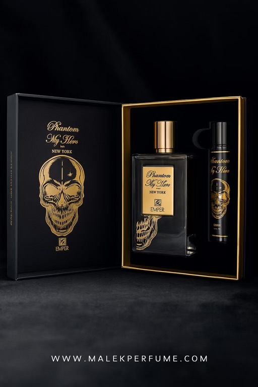 ادکلن بلک فانتوم مای هیرو نیویورک شرکت امپر حجم 120 میل | Phantom My Hero | مشابه بلک فانتوم